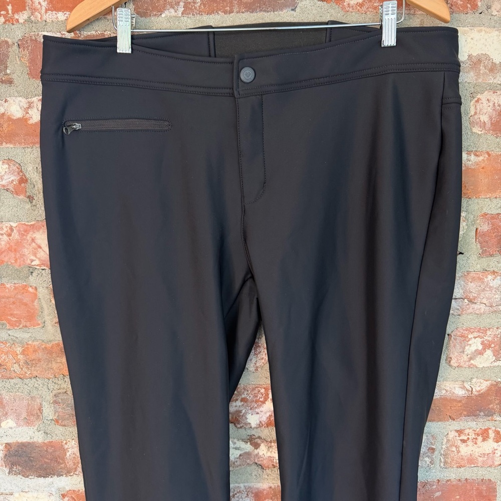 Obermeyer Black Softshell Ski Pants Insulated 14 … - image 3